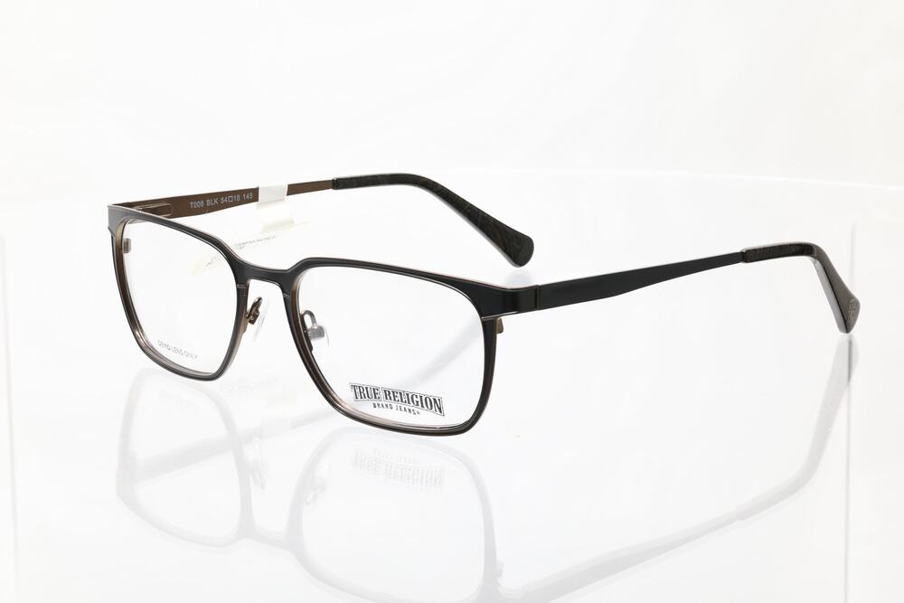 True Religion T006 BLK 54-18--145mm Eyeglasses FRAMES ONLY - NEW CONDITION